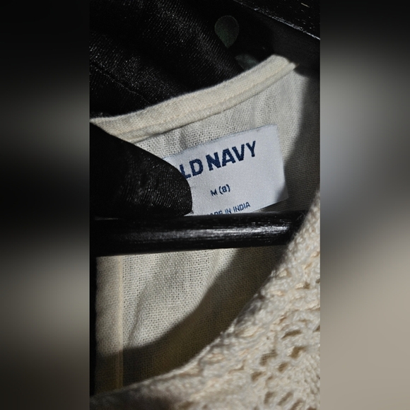 Old Navy Ivory Lace Romper - Picture 3 of 4